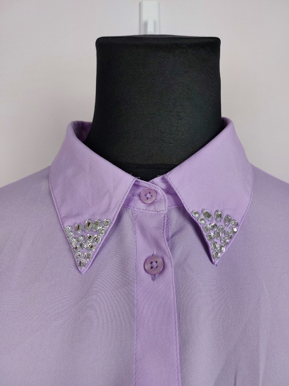 EK0426 Damen Bluse von M.Colletion, lila, Gr.XXL2