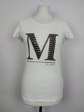 EK4335 Damen T-Shirt von Mos Mosh, weiß mit Aufdruck, Gr. XS0
