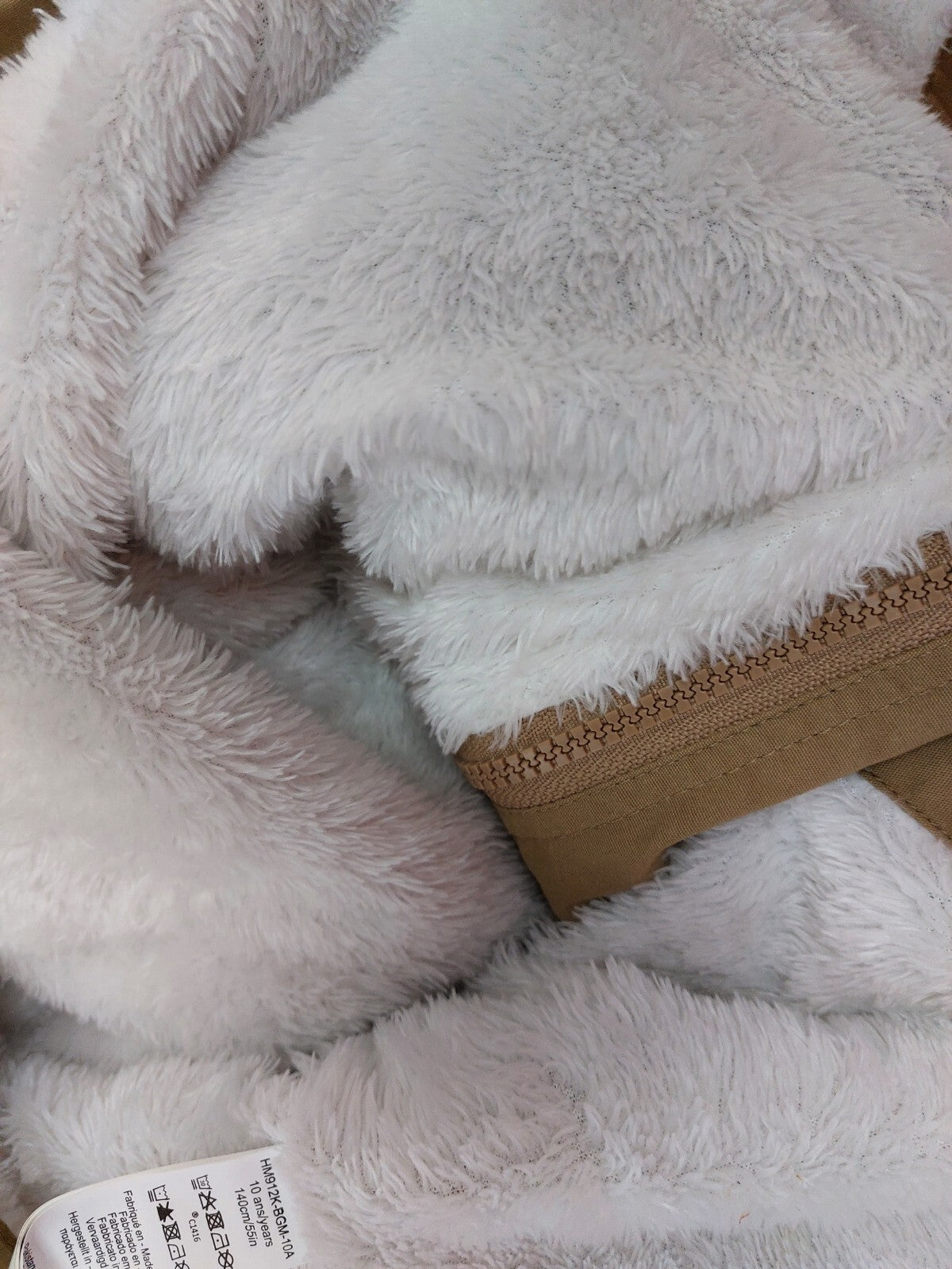 EK4357 Mädchen Mantel von Orchestra, braun, Gr.14010