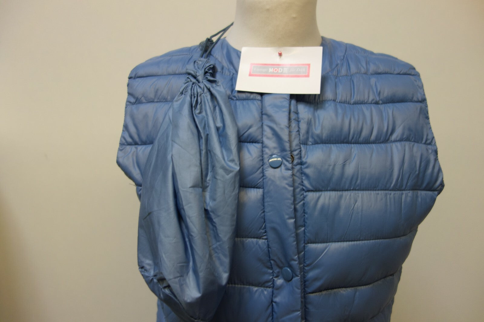 EK0328 Damen Weste von Anna Justper, blau, Gr. S2