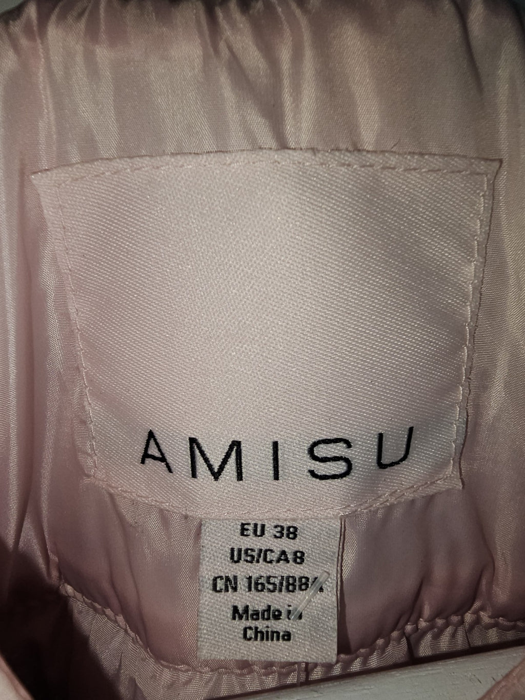 EK11186 Damen Leichte Steppjacke von Amisu, rosa, Gr.381