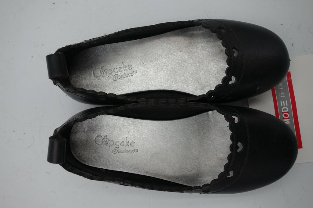 ES0091 Mädchen Ballerinas von Cupcake, schwarz, 264
