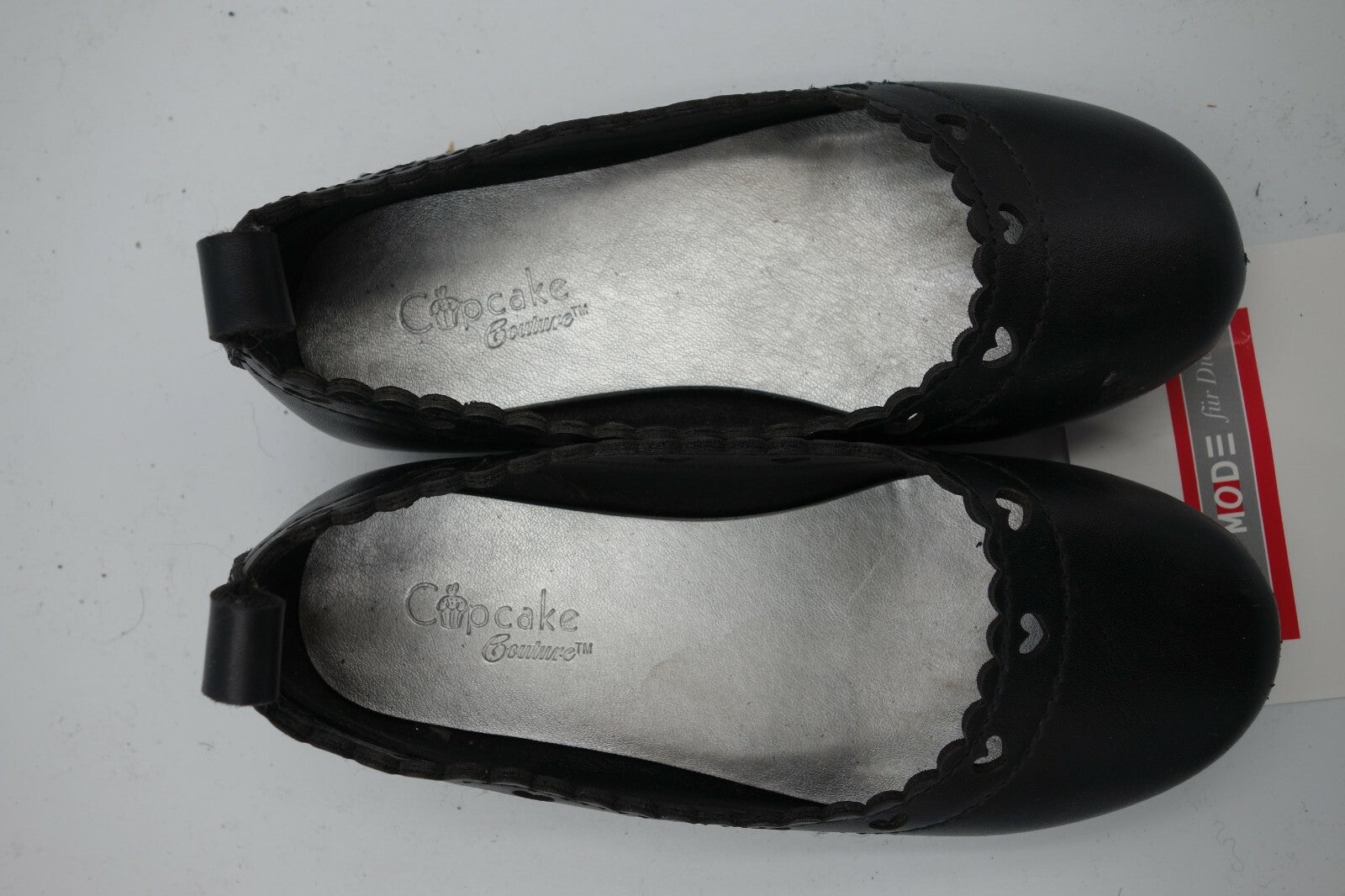ES0091 Mädchen Ballerinas von Cupcake, schwarz, 264