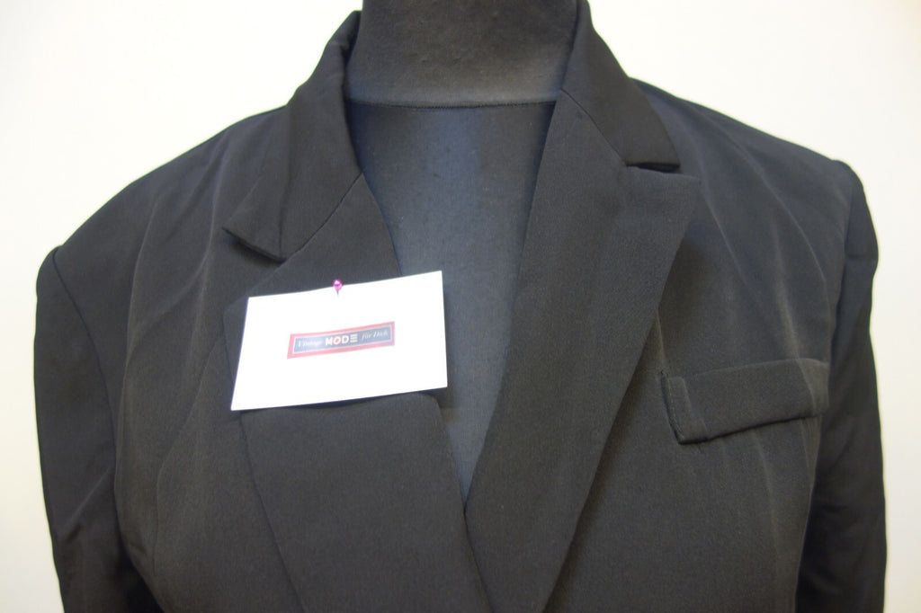 EK2875 Damen Jacke von Shein, schwarz, Gr. XL1