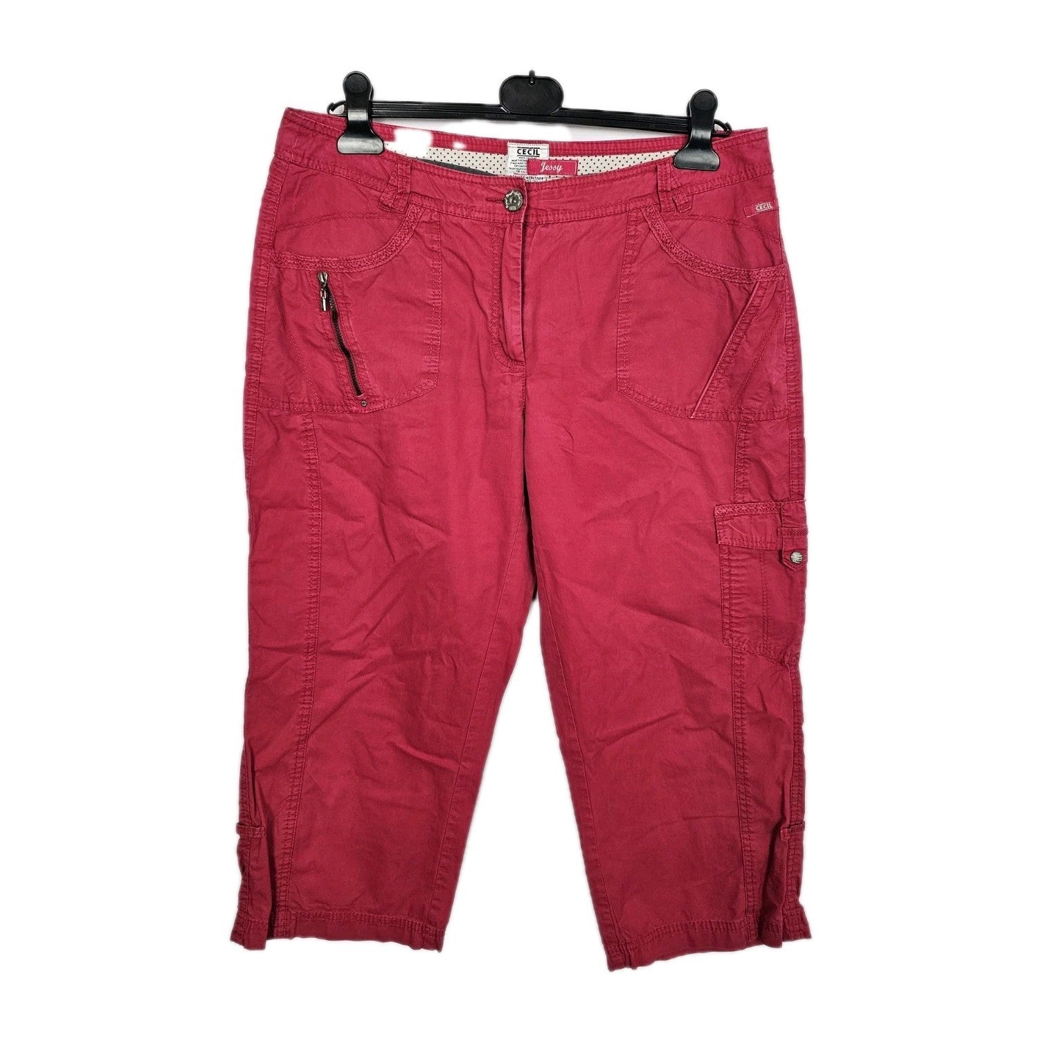 EK8447 Damen 3/4 Hose von Cecil, pink, Gr.320