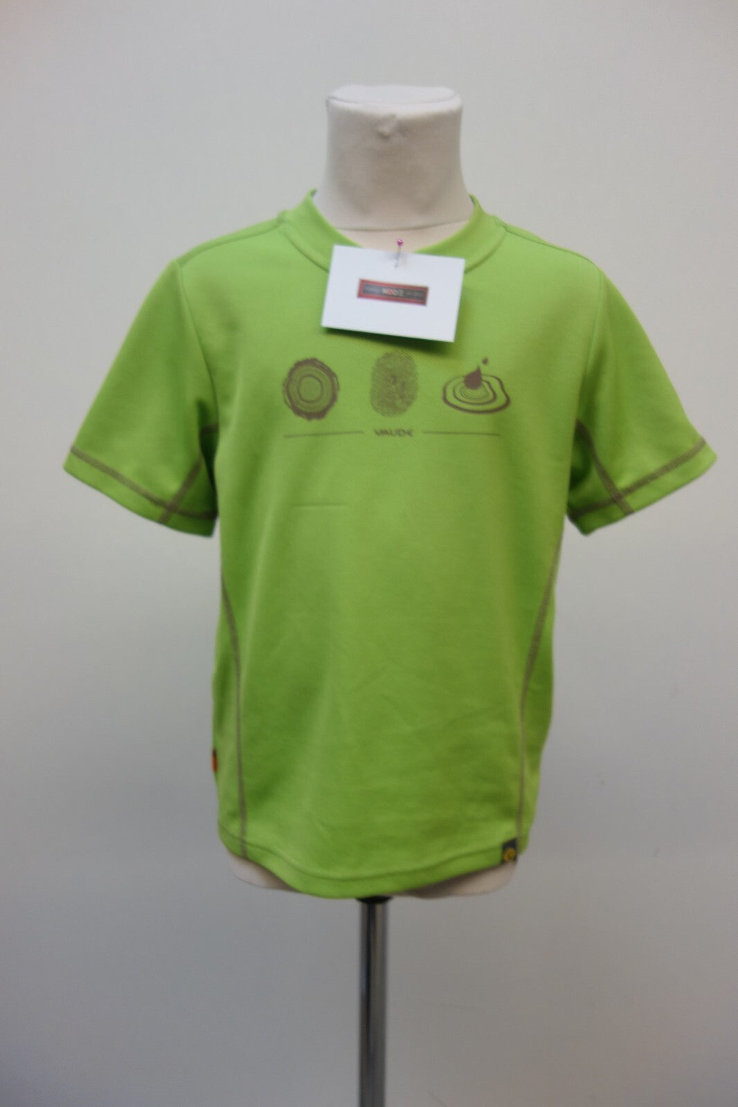 EK2317 Kinder T-Shirt von vaude, grün, Gr. 122/1280