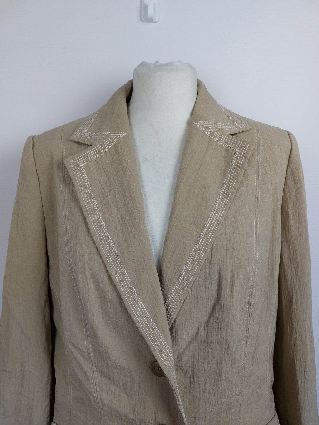 EK4593 Damen Blazer von Frank Walder, beige, Gr.402