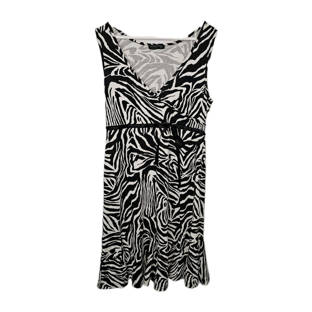 EK8813 Damen Kleid von Blind Date, schwarz-weiß, Gr.380