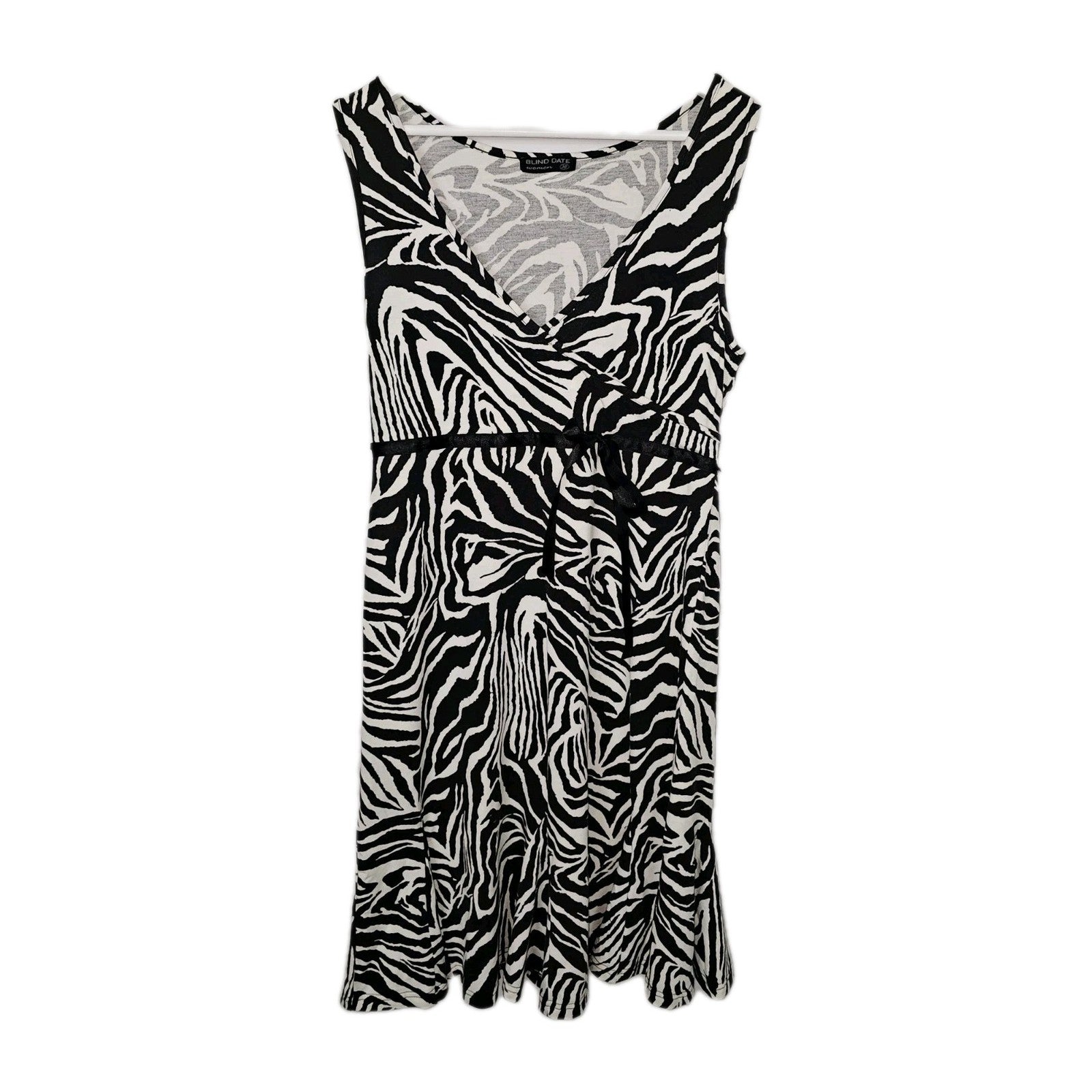 EK8813 Damen Kleid von Blind Date, schwarz-weiß, Gr.380