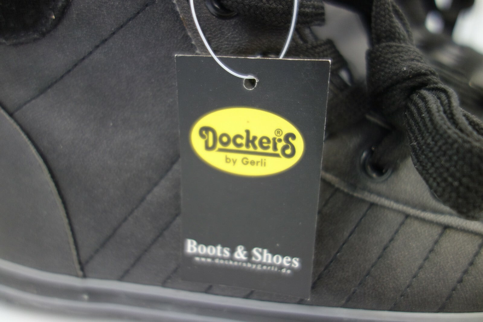ES0569 Damen Sneaker von Dockers, schwarz, 372