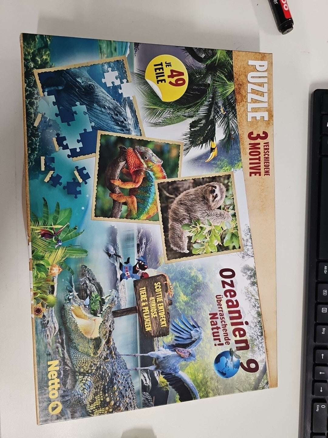 EB1501 Ozeanien 9 Puzzle Mit 3 Motiven 0