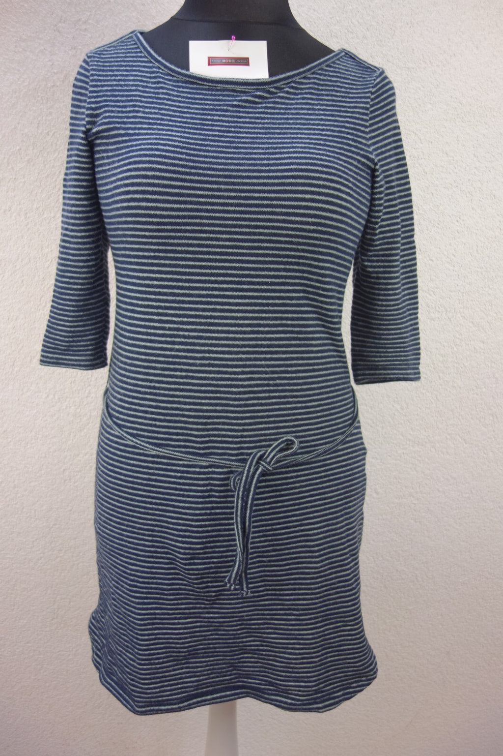 EK0191 Damen Kleid von edc, blau gestreift, Gr. M0
