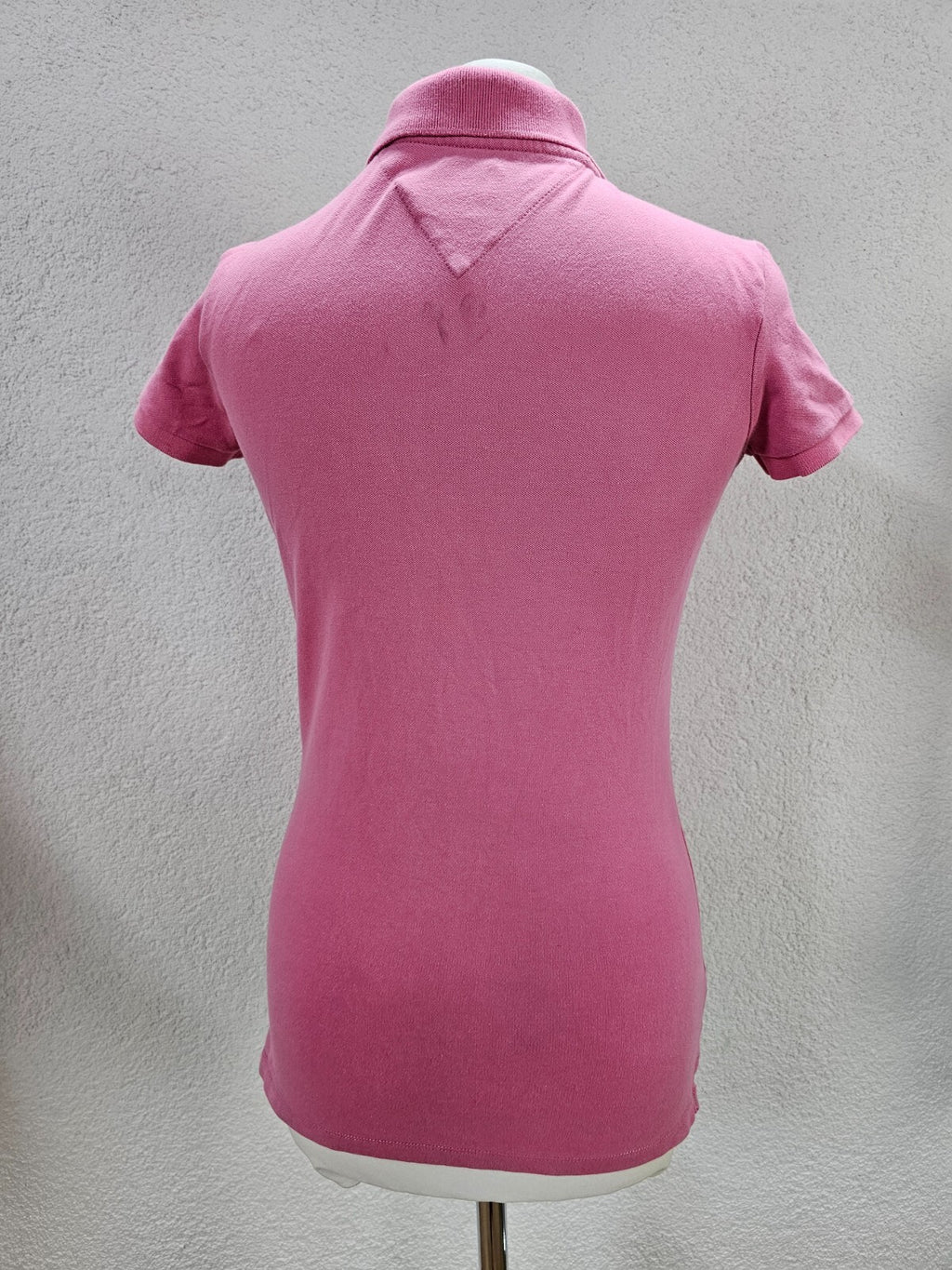 EK4733 Damen Poloshirt von Hilfiger DENIM, Rosa, Gr.:s3