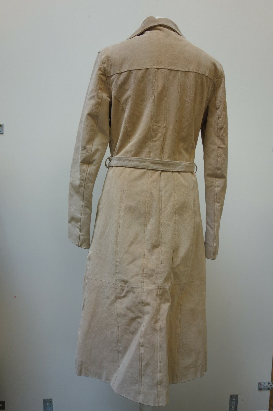 EK0998 Damen Mantel von Bershka, hellbraun, Gr. M4