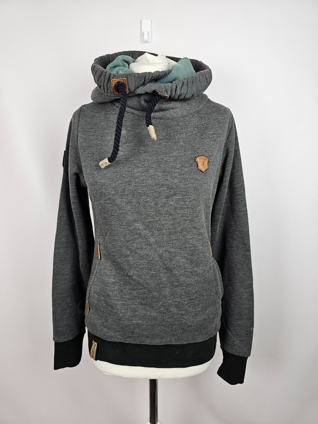 EK5688 Damen Pullover von Naketano, grau, Gr. S0