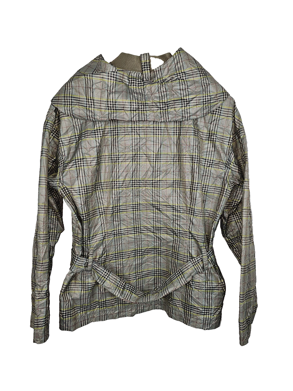 EK7503 Damen Windjacke von Beate Heymann, Mehrfarbig Kariert, Gr.M3