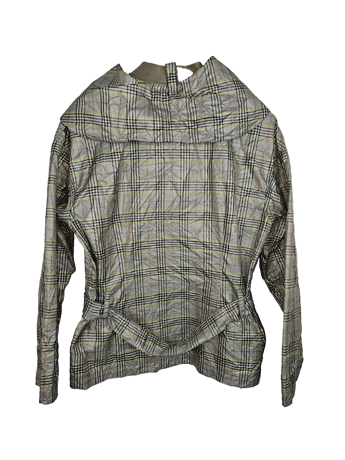 EK7503 Damen Windjacke von Beate Heymann, Mehrfarbig Kariert, Gr.M3