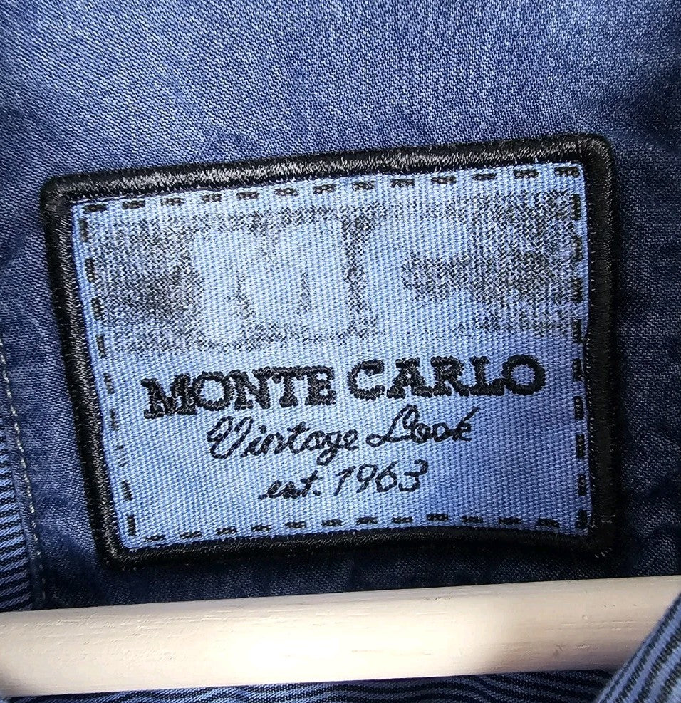 EK10806 Herren Hemd Monte Carlo Gr.L Blau1