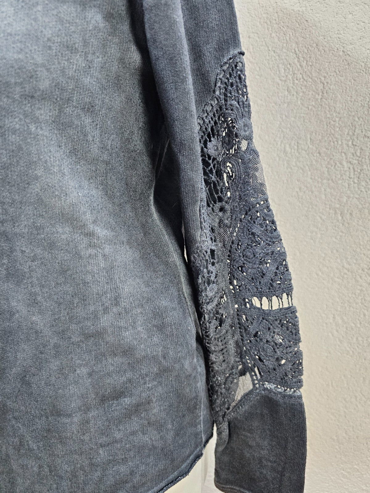 EK1462 Damen Pullover von Object, blau-grau, Gr.S2