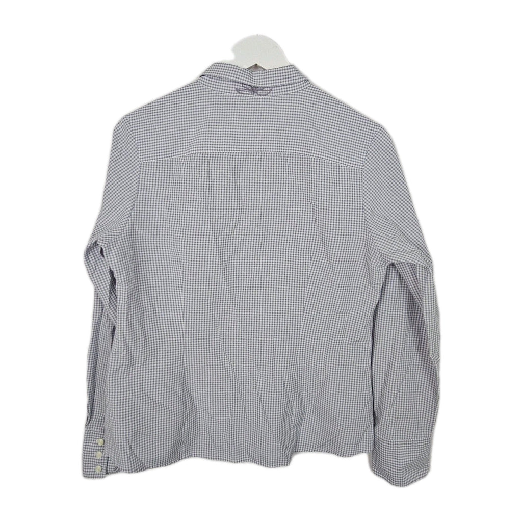 EK11121 Damen Bluse von Distler, blau-weiß, Gr.404