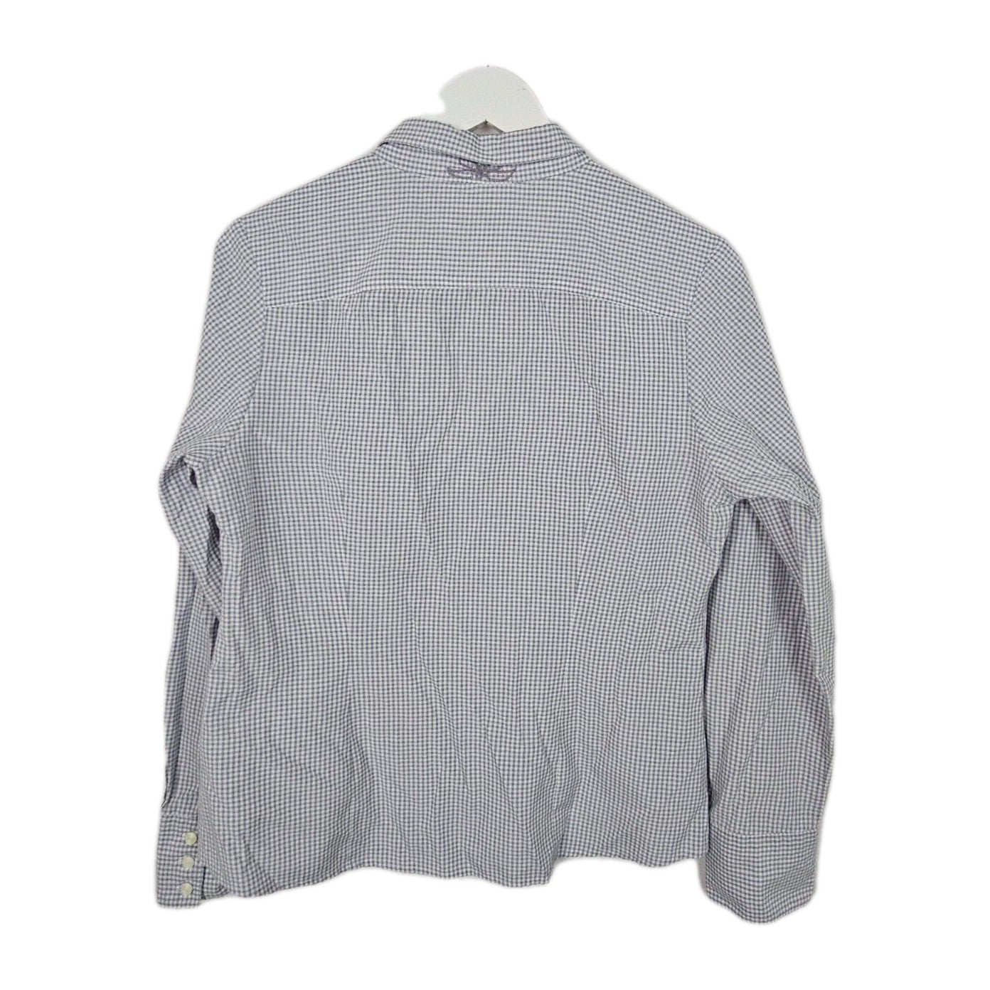 EK11121 Damen Bluse von Distler, blau-weiß, Gr.404