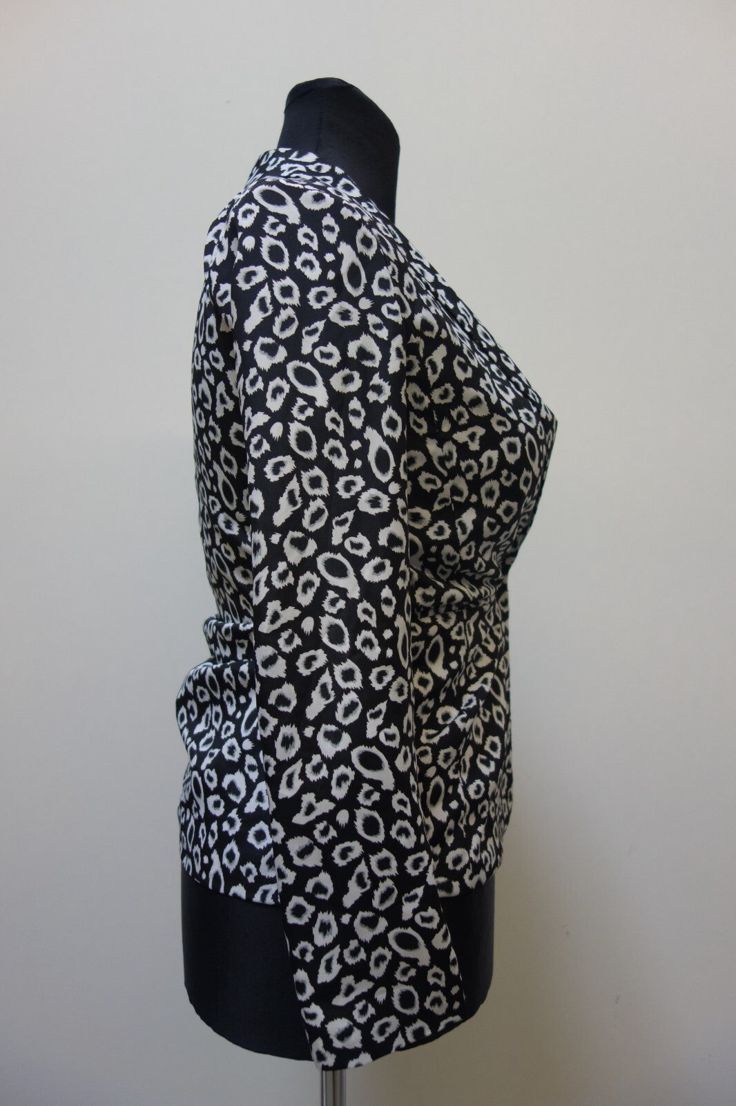 EK2043 Damen Blazer von Amisu, schwarz/weiß, gr. 343