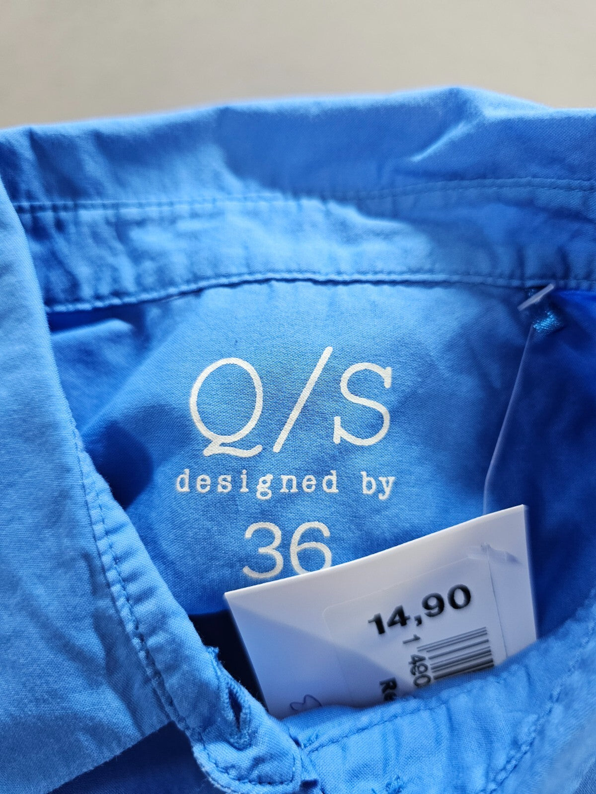 EK6283 Damen Bluse von Q/S, blau, Gr.364