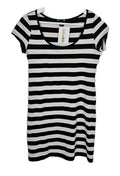 EK9516 Damen Kleid von H&M, Schwarz/Weiß, Gr. S0