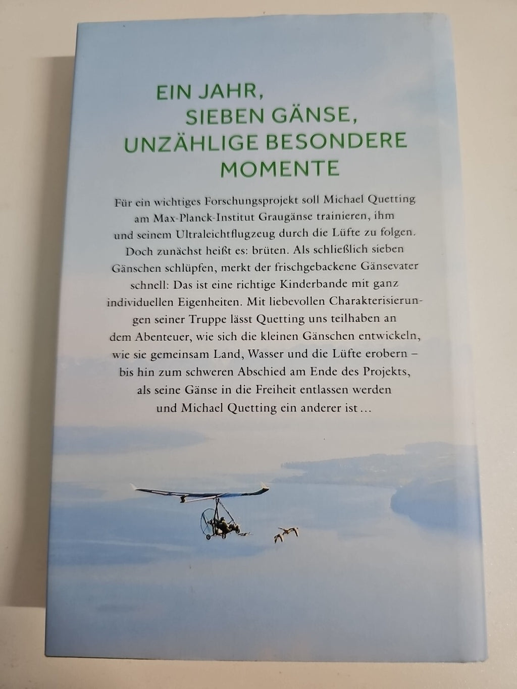 EB787 Plötzlich Gänsevater: Sieben Graugänse und die ....1