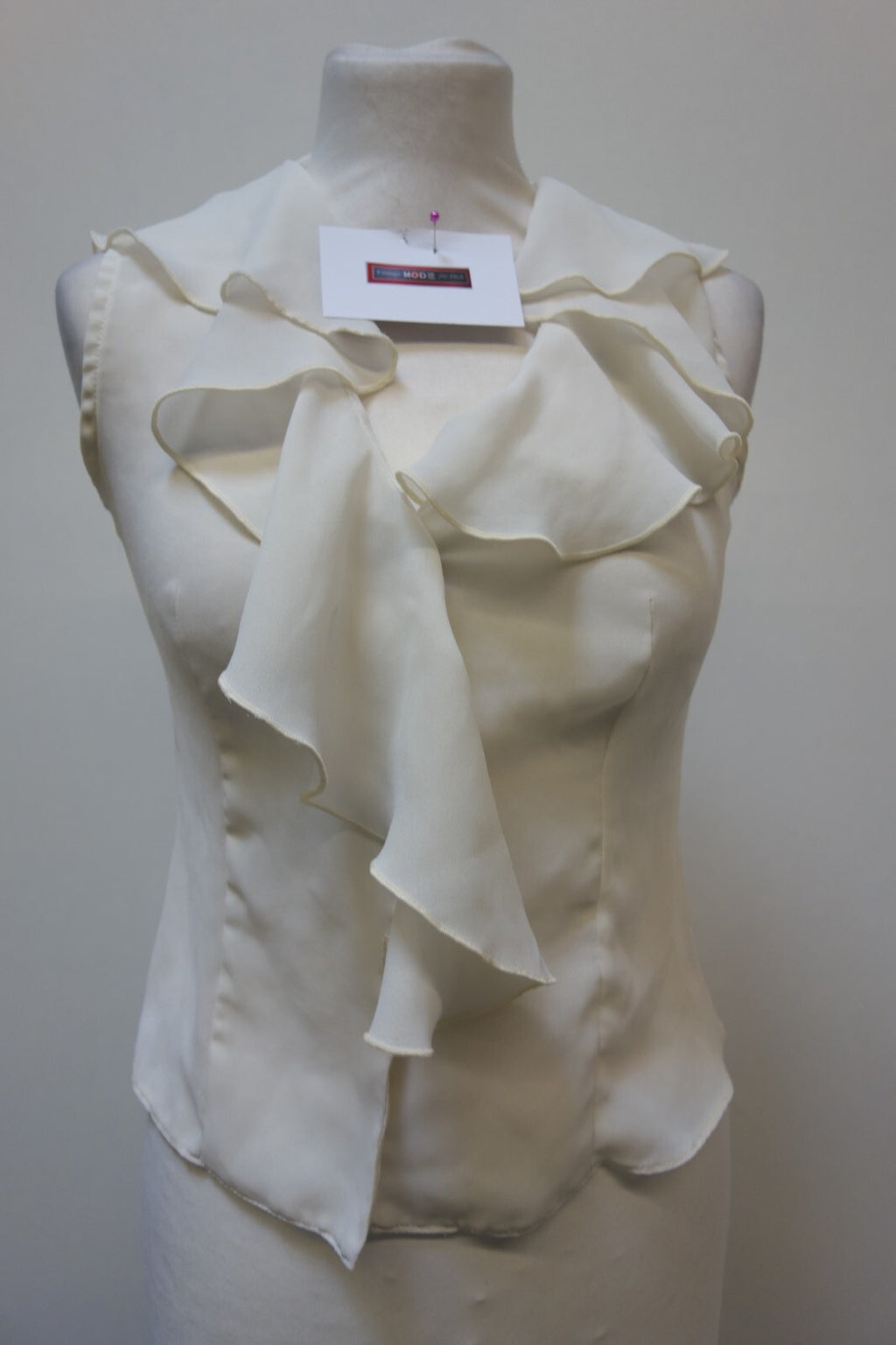 EK3672 Damen Bluse von C&A, cremeweiß, Gr. 360