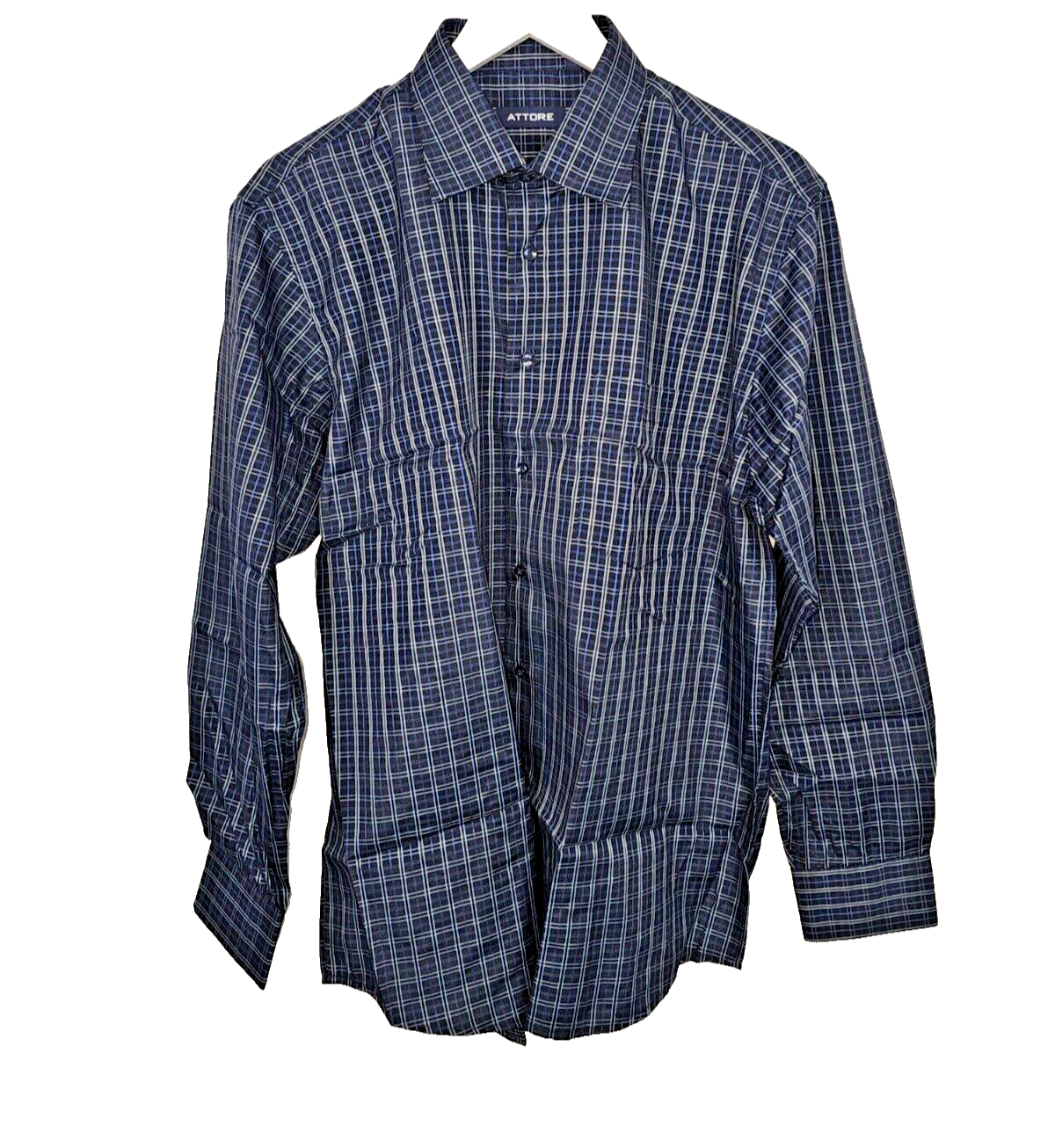 EK6975 Herren Hemd von Attore, Blau, Gr.16½ 421
