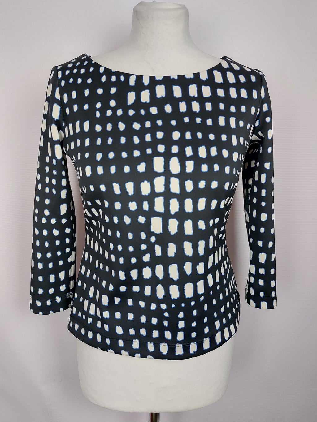 EK4745 Damen Shirt von Expresso, schwarz/weiß, Gr. 340