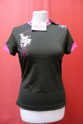 IXS Sport Division Funcitional Shirt Kaki  Pink GR M  E0338 Neu mit Etikett0