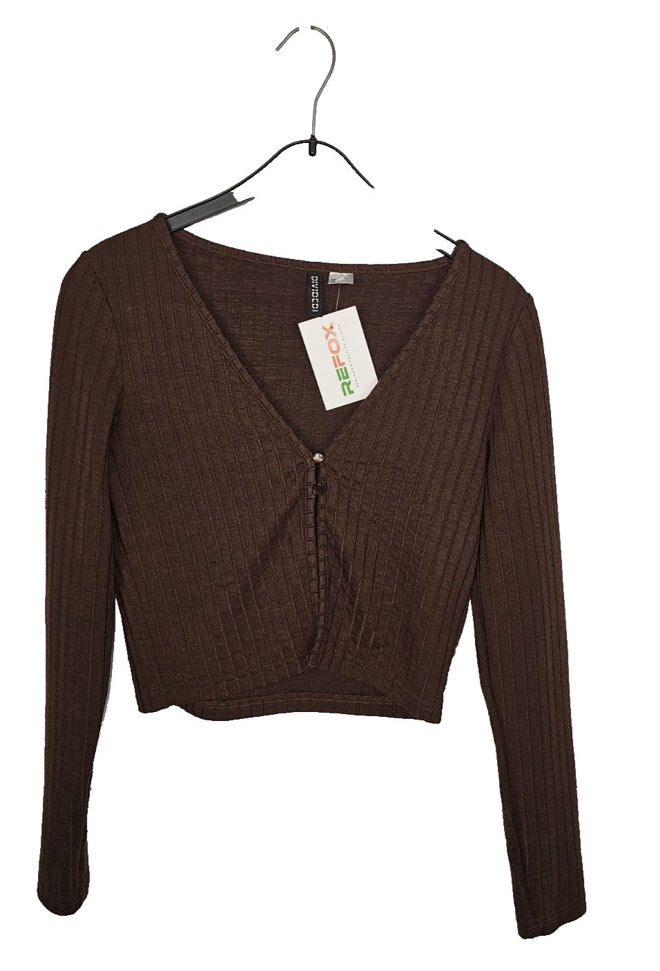 EK5563 Damen Strickjacke von H&M,  Braun, Gr. S0