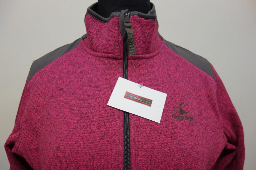 EK2330 Damen Strickjacke von Mountainer, pink, grau Gr. L1