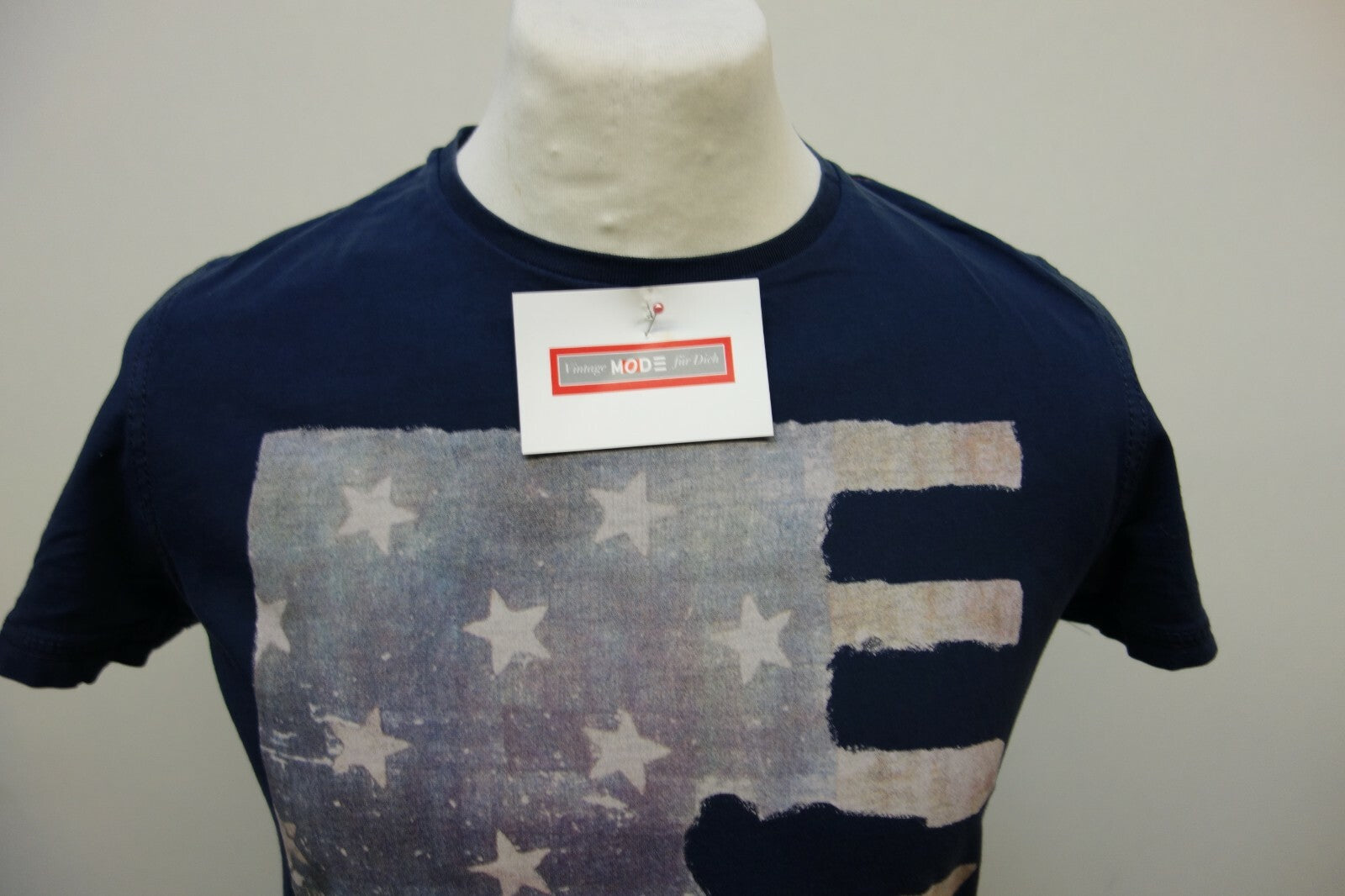 EK0245 Damen T-Shirt von Tom Tailor, dunkelblau, L1