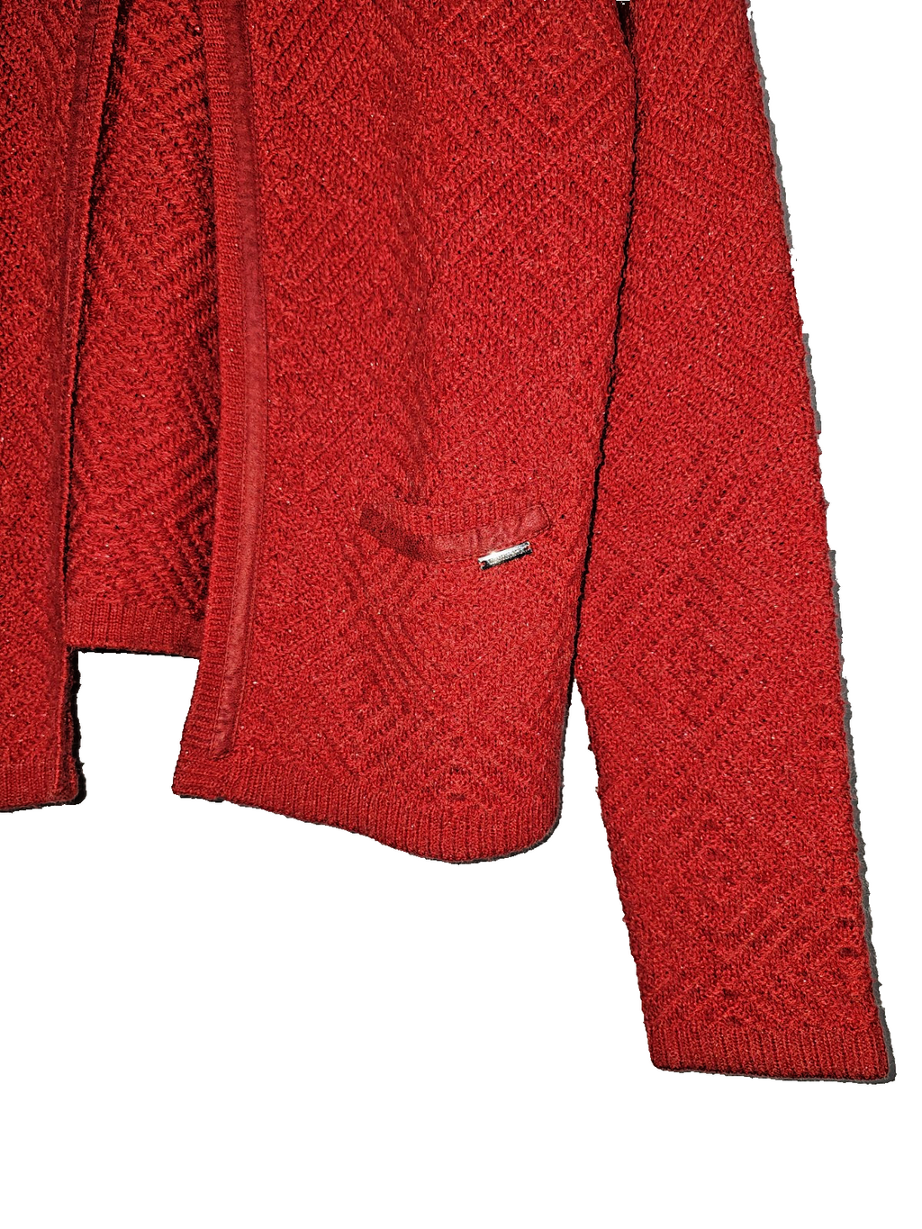 EK7144 Damen Strickjacke von Monnari, Rot, Gr.L1