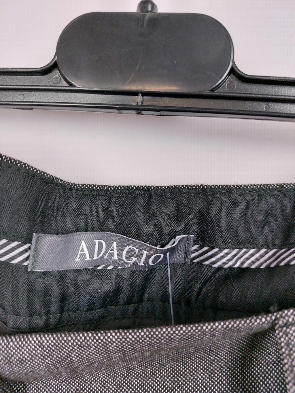 EK3051 Damen Anzug Hose von Adagio, schwarz/weiß, Gr. 443