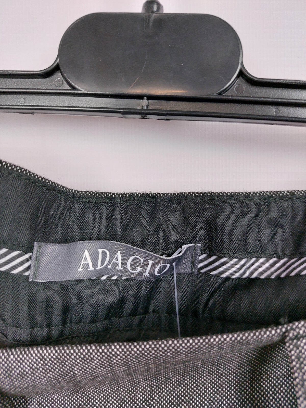 EK3051 Damen Anzug Hose von Adagio, schwarz/weiß, Gr. 443