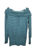 EK8173 Damen Pullover von ATO, Türkis,  Gr. S0