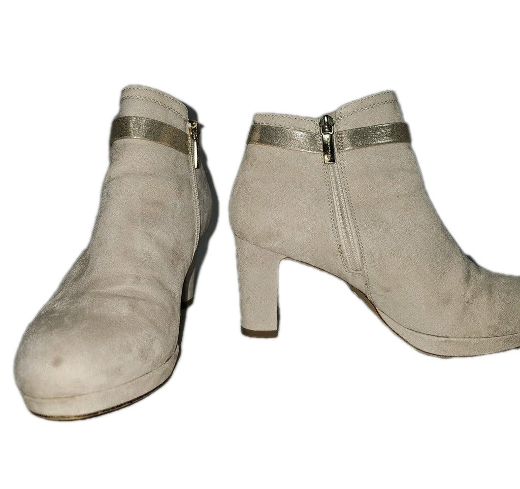 ES769 Damen Stiefelette von Tamaris, Cremeweiß, Gr.370