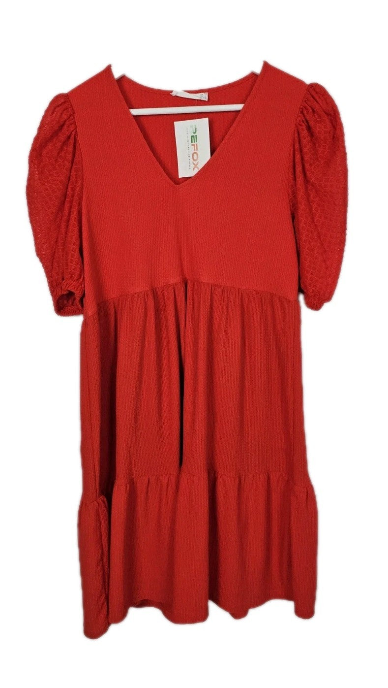 EK9368 Damen Kleid von Mango, Rot, Gr. S0