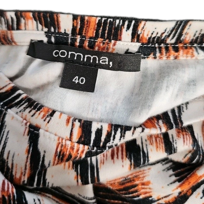 EK11279 Damen T-Shirt von Comma, Weiß, Gr. 403
