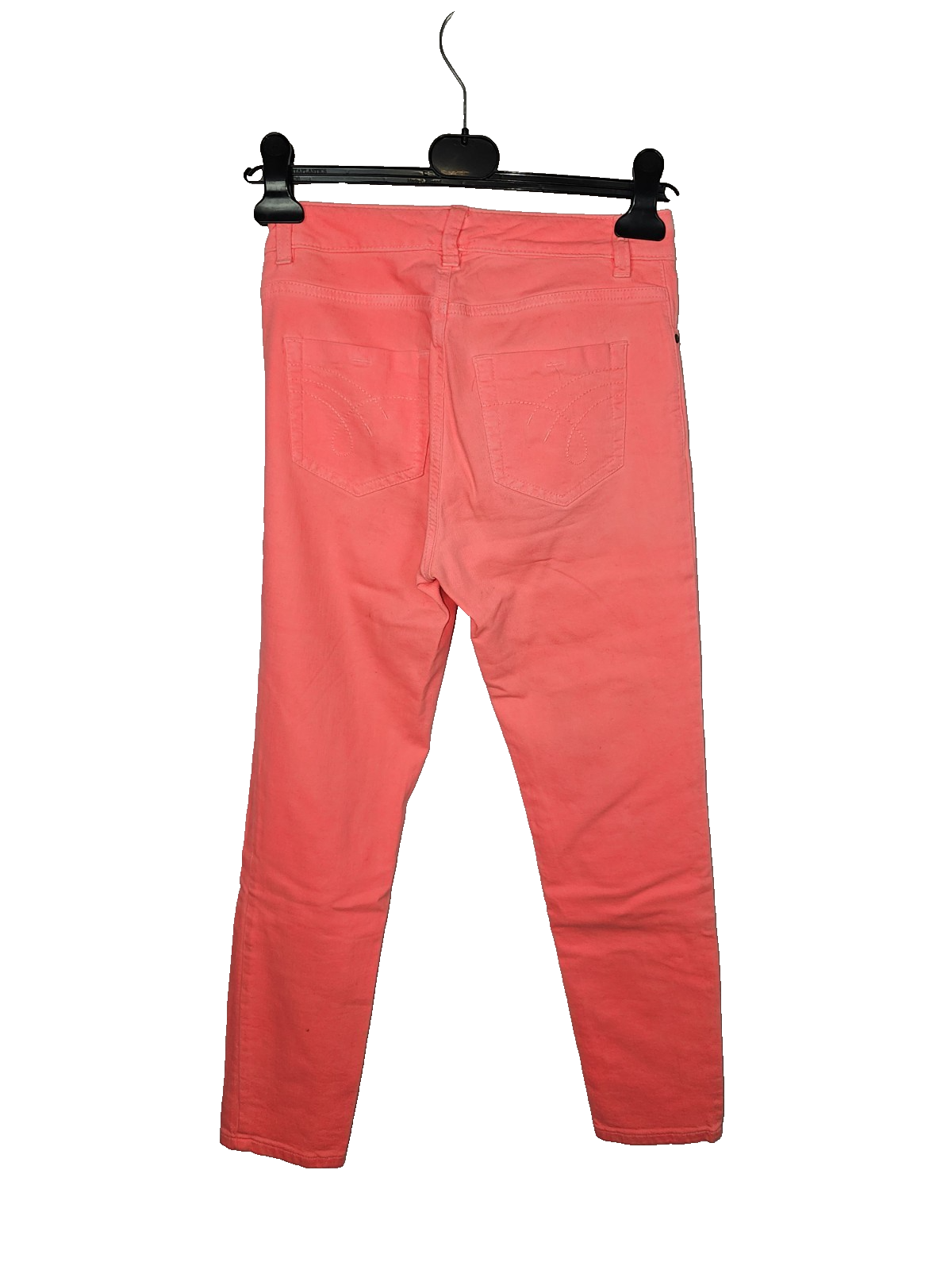 EK8568 Damen Jeans von Oui, Neon Orange, Gr. 344