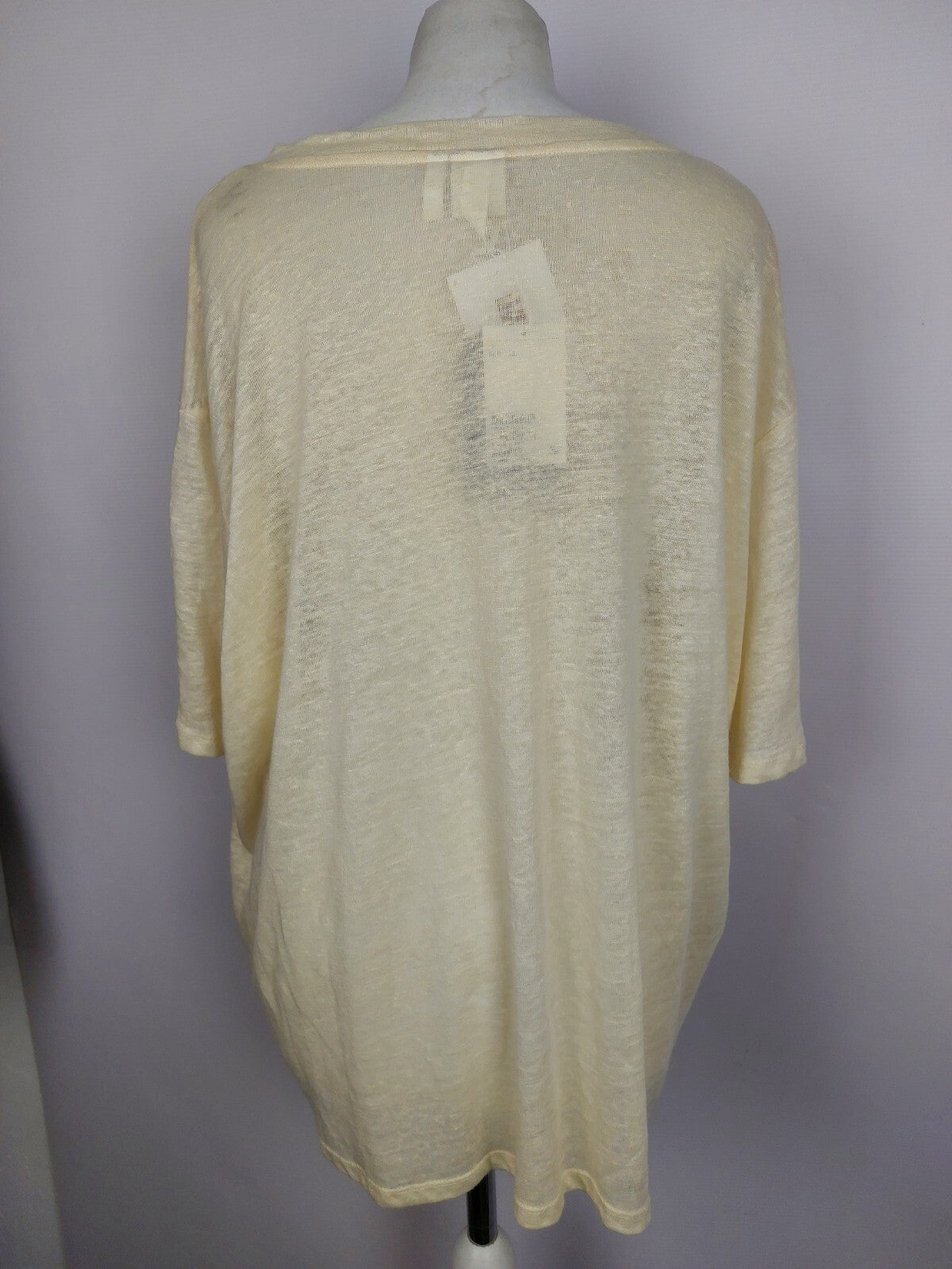 EK0799 Damen T-Shirt von H&M, champagner, Gr. XL5