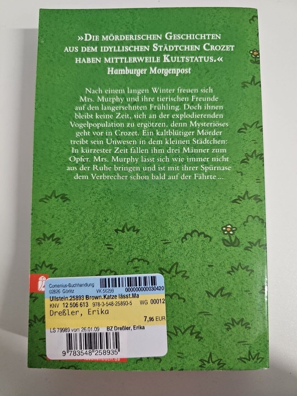 EB788 Die Katze lässt das Mausen nicht von Rita Mae Brown (2004, Taschenbuch)1