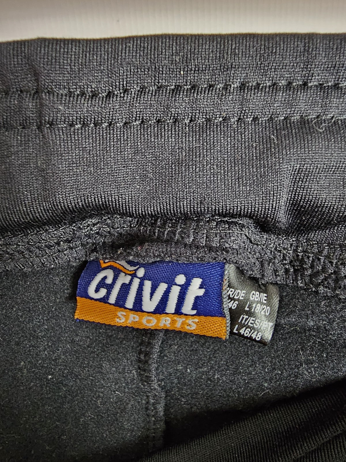 EK8429 Damen Radlerhose von Crivit, schwarz, Gr.L (44/46)4