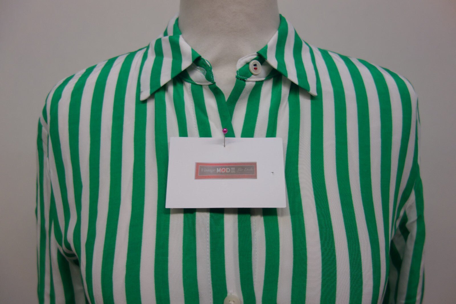 EK2347 Damen Bluse von Tommy Hilfiger, getsreift, Gr. 341