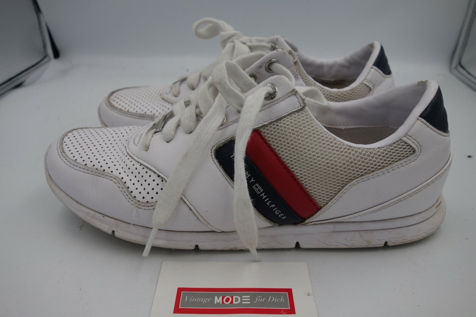 ES0345 Damen Sneaker von Tommy Hilfiger, weiß, 391