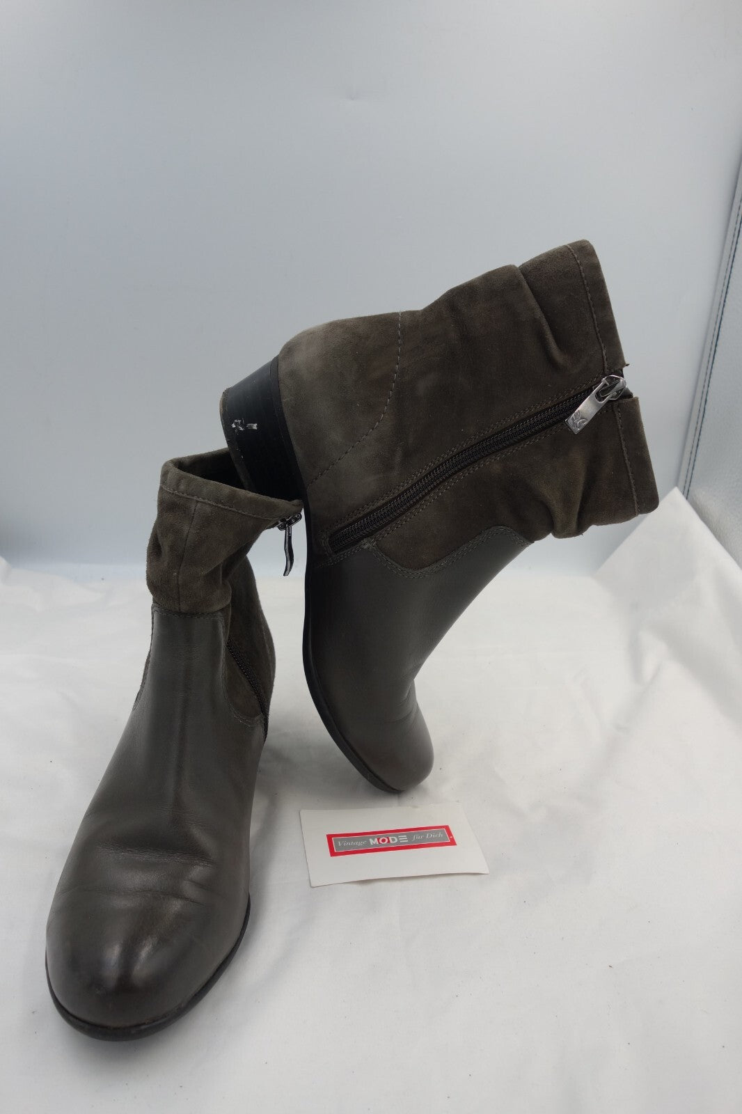 ES0050 Damen Stiefeletten von Caprice, graubraun, Gr. 360